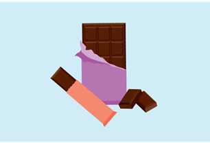 chocolate illustration
