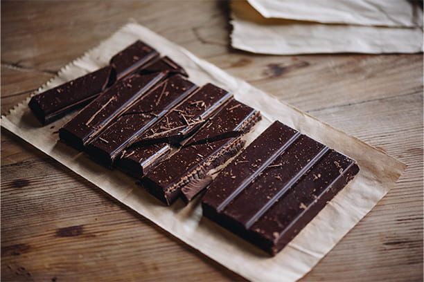 True or False? Dark chocolate is the most toxic type of chocolate.