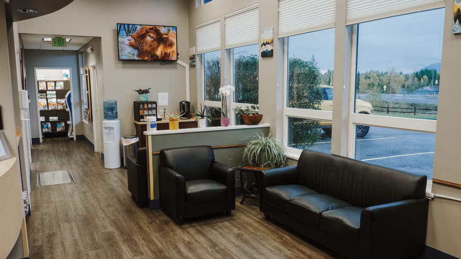 VCA Far Country Animal Hospital lobby