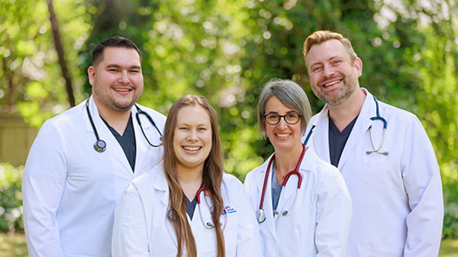 Veterinarian team at VCA Sunset Animal Medical Center