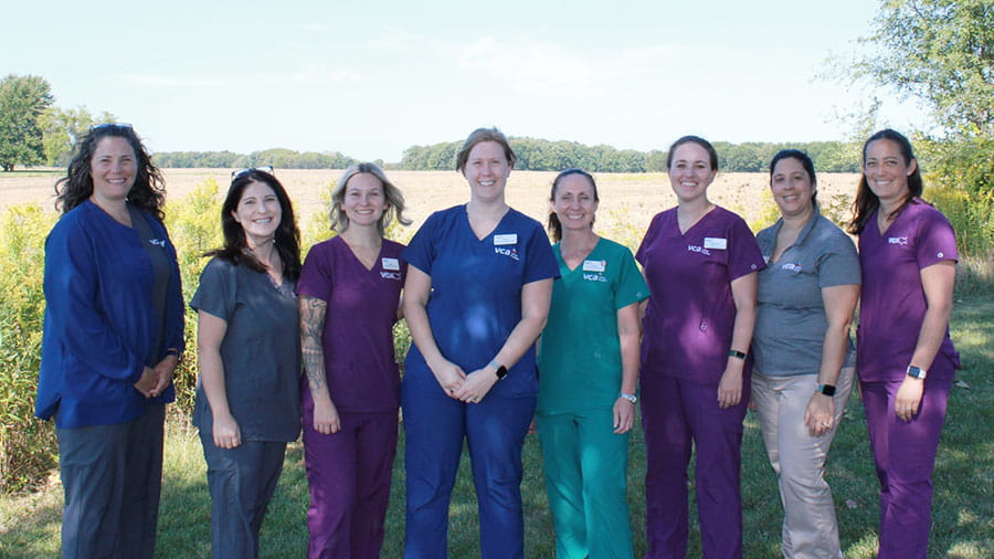 VCA Swartz Creek Animal Hospital Veterinary Technician Team