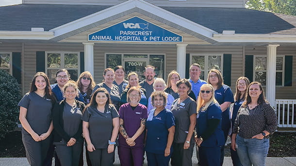 VCA Parkcrest Animal Hospital and Pet Lodge Team