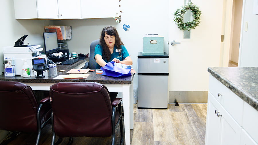 Veterinary staff at VCA Smoketown