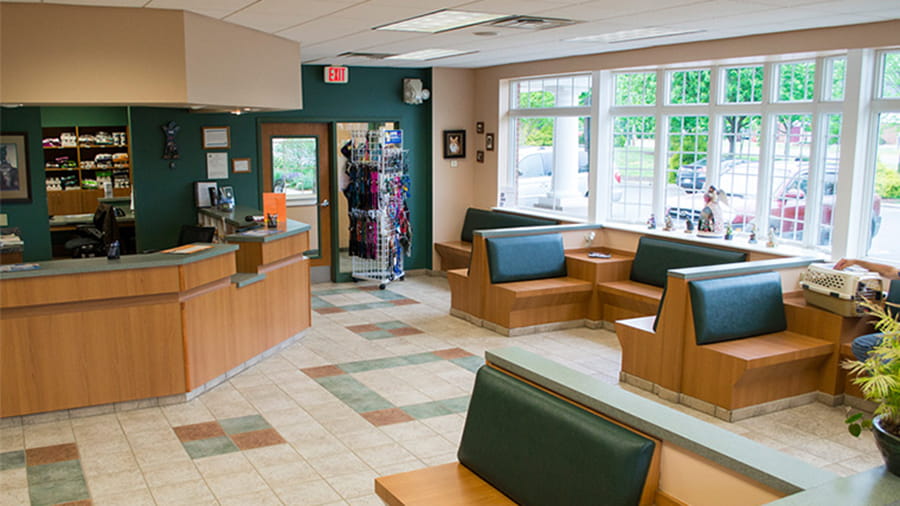 VCA White Oak Animal Hospital lobby